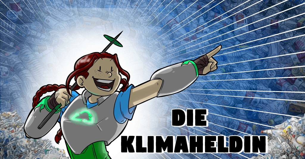 Buchcover von Die Klimaheldin